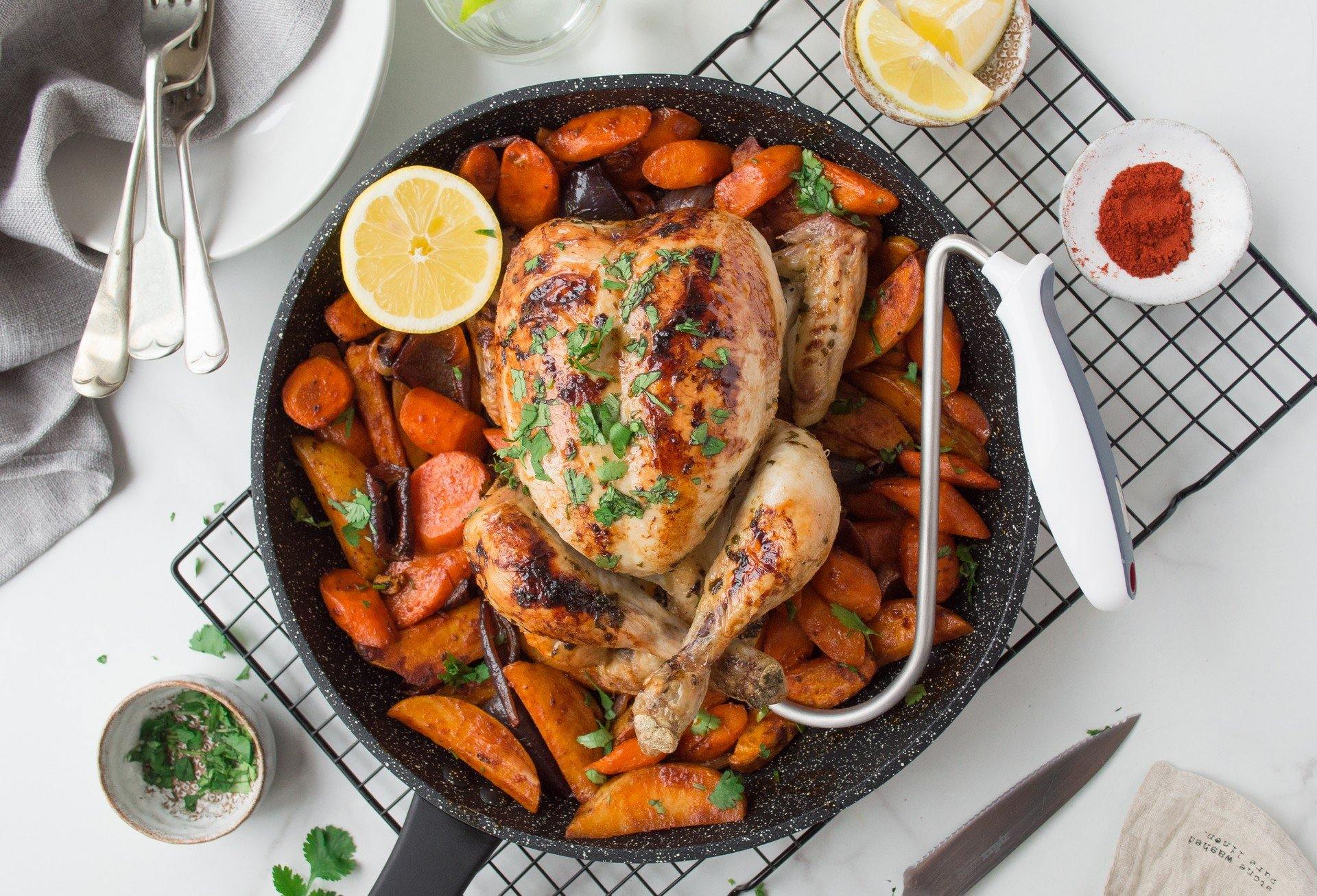 Easy Peasy One Pan Roast Chicken
