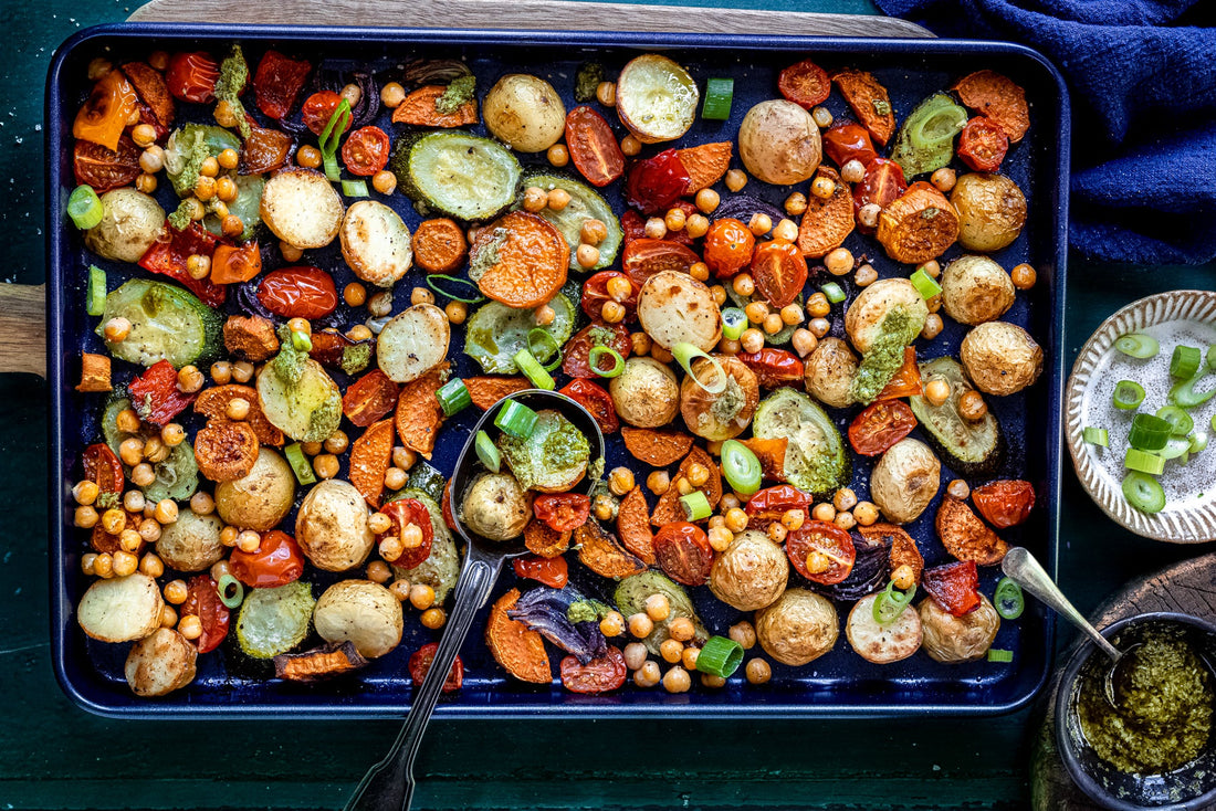 Vegetarian Tray Bake