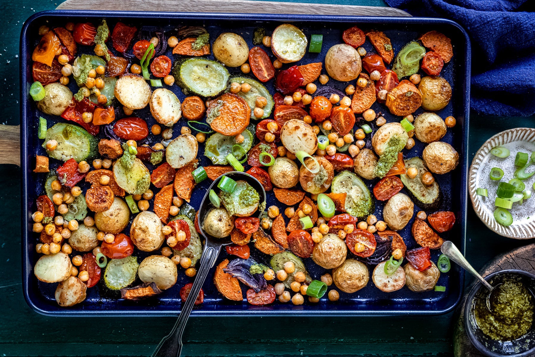 Vegetarian Tray Bake
