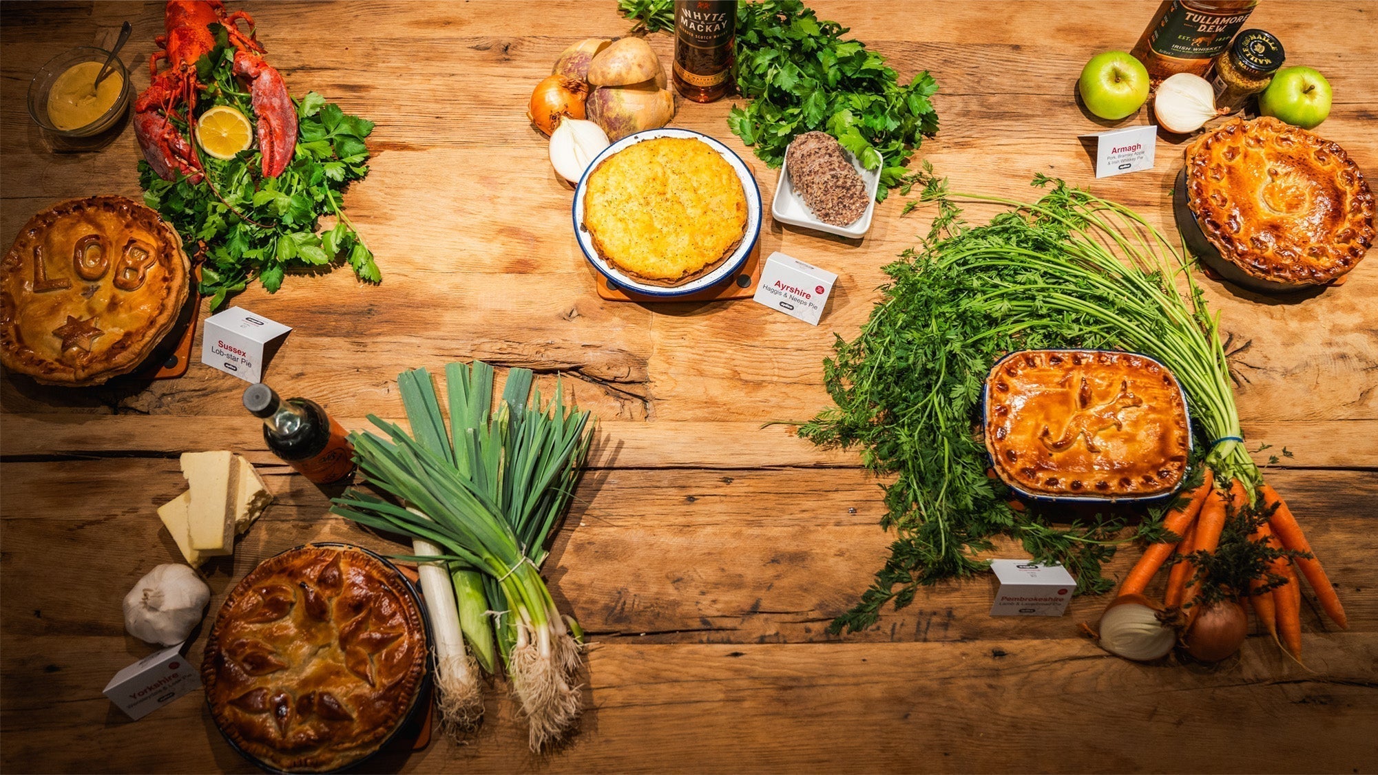 Completing the UK Pie Map: Celebrating regional flavours