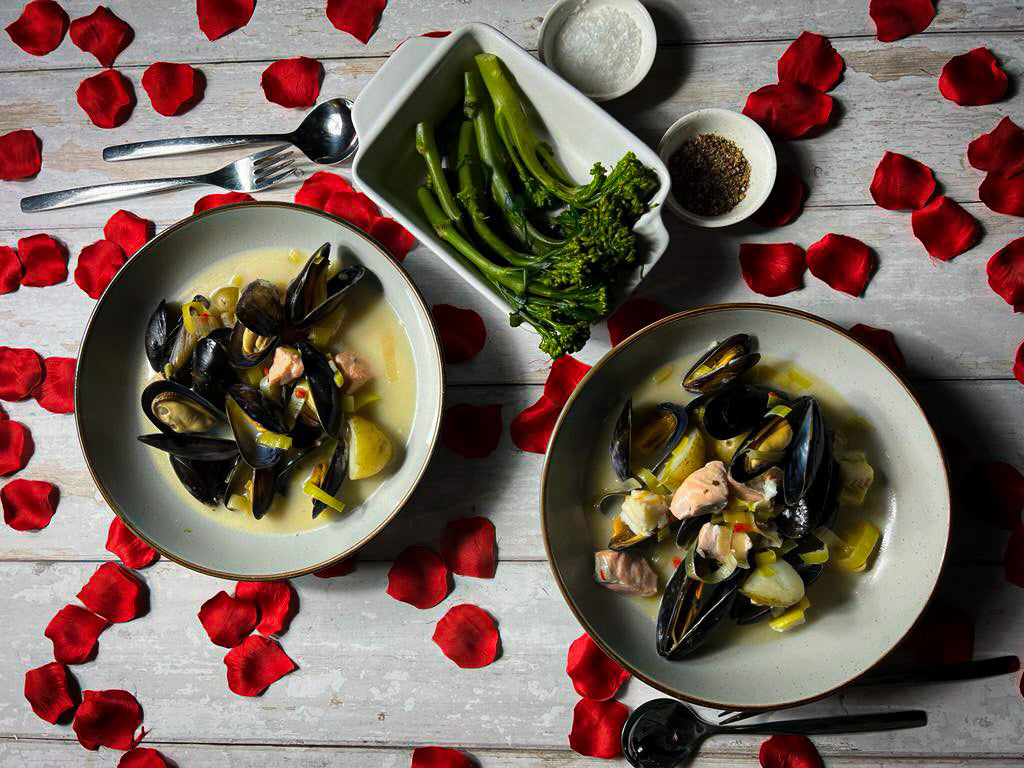 Valentine's Gluten Free Seafood Stew