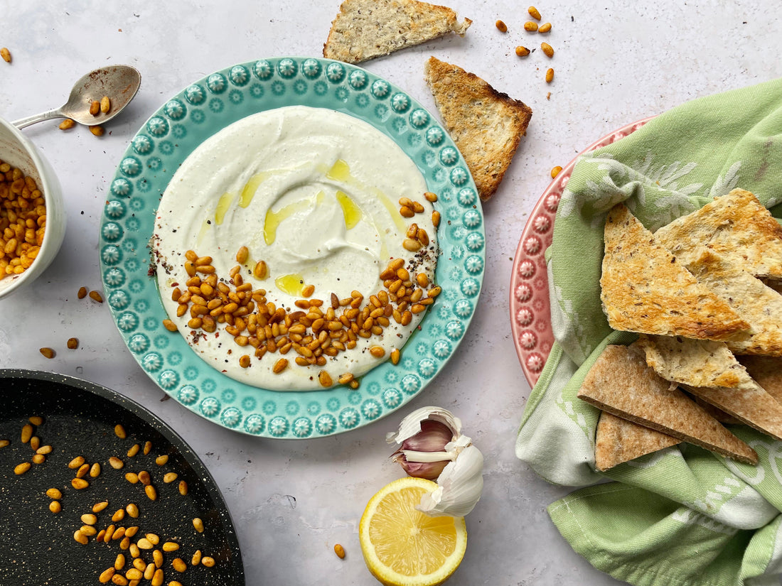 Vegetarian Whipped Feta and Mint Dip