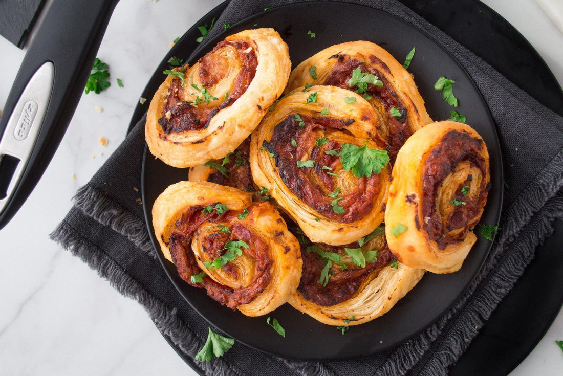 Easy-Peasy Pinwheel Pizzas