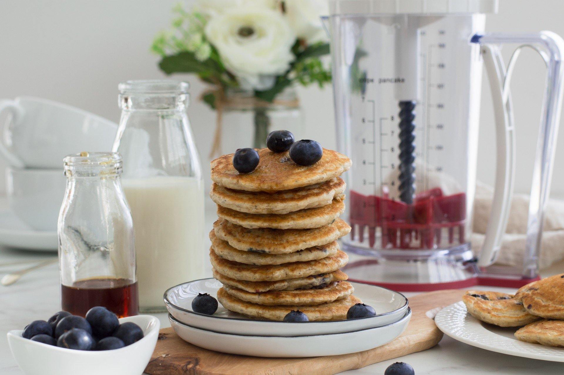 Vegan Blueberry Pancakes