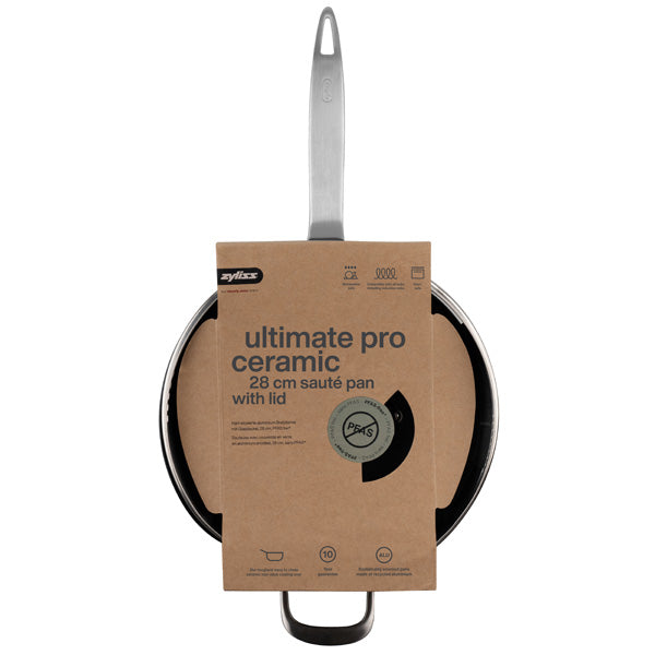 Ultimate Pro Ceramic Saute Pan With Lid