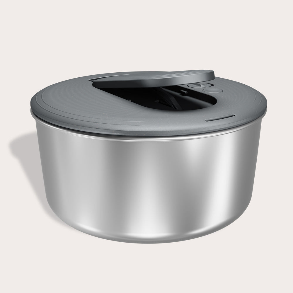Swift Dry Salad Spinner Stainless Steel