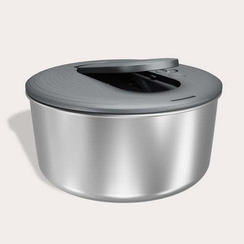 Swift Dry Salad Spinner Stainless Steel