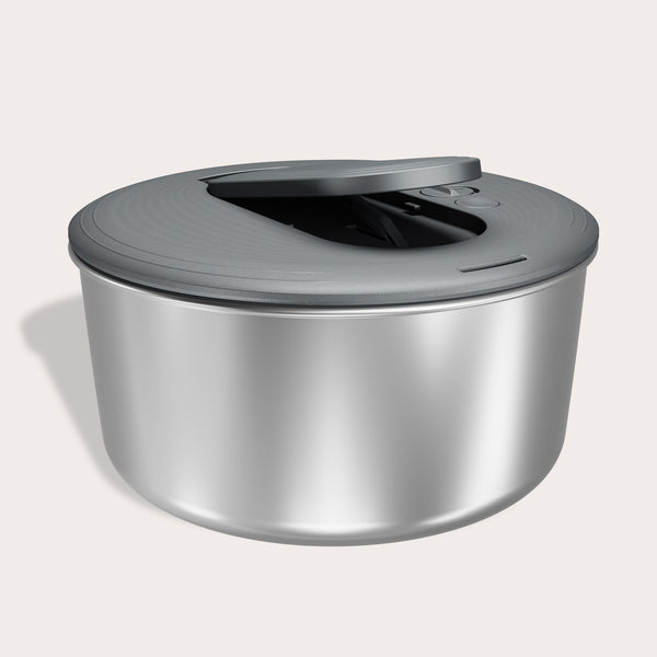 Swift Dry Salad Spinner Stainless Steel