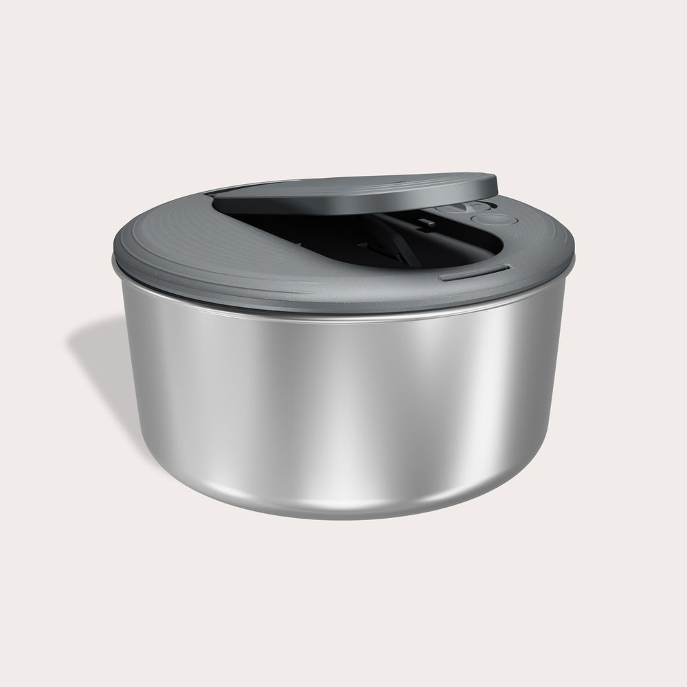 Swift Dry Salad Spinner Stainless Steel