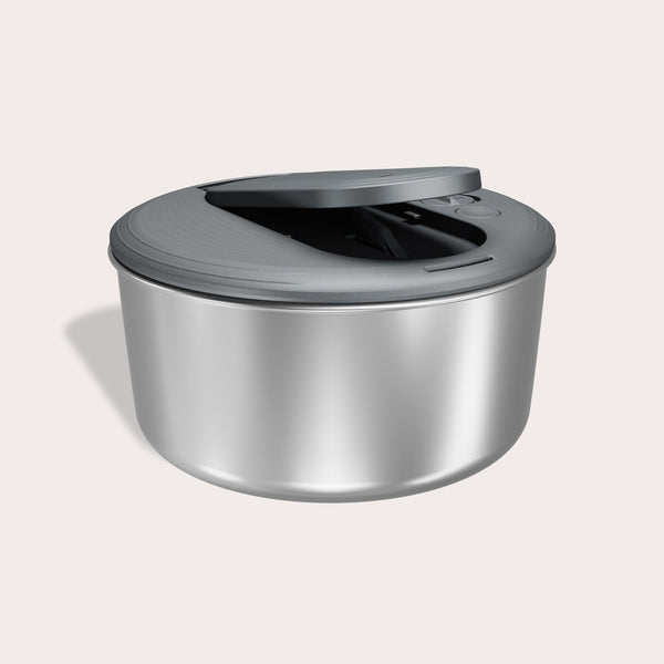 Swift Dry Salad Spinner Stainless Steel